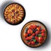 Springform Pan Quttin Black 20 x 6,8+24 x 7 cm 2 Pieces (6 Units)