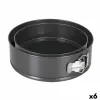 Springform Pan Quttin Black 24 x 7+28 x 6,8 cm 2 Pieces (6 Units)