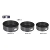 Съемная форма Quttin Чёрный 24 x 7+28 x 6,8 cm 3 Предметы (6 штук)