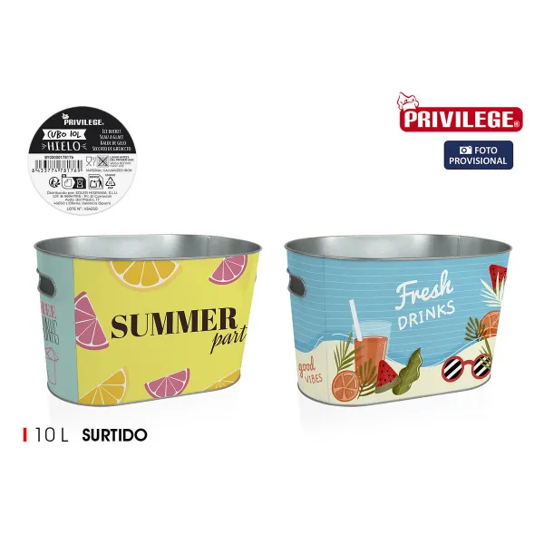 Jääkulho Privilege Ovaali 10 L 32,7 x 19,5 x 20 cm (8 osaa)