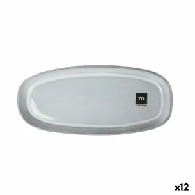 Pasniegšanas Plate La Mediterránea Black clay