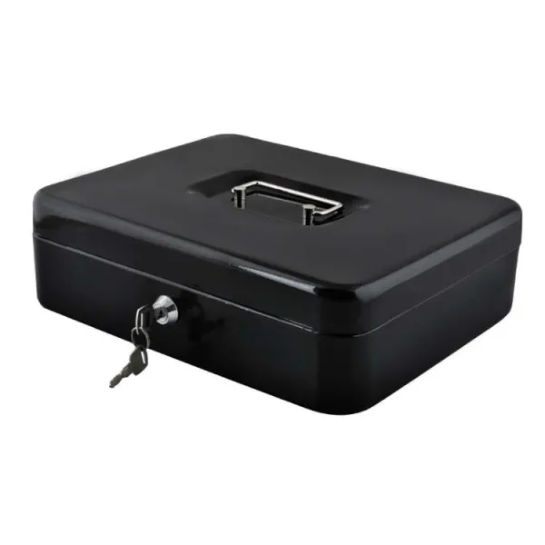 Large black cash box
