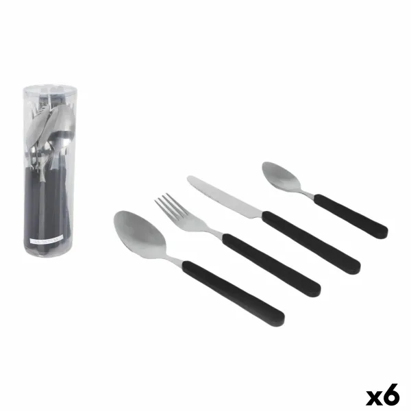 Cutlery Quttin Plastic 16 Pieces (6 Units)