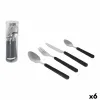 Cutlery Quttin Plastic 16 Pieces (6 Units)
