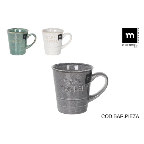 Tea and coffee cup La Mediterránea Original farm 200 ml (24 Units)
