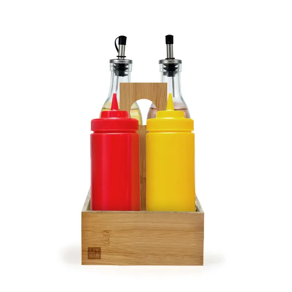 Bamboo Spice Rack My Bar Bamboo 15 x 15 x 22 cm (12 Units)
