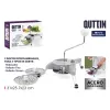 Manual Vegetable Chopper Quttin Grey Stainless steel 31 x 25,7 x 23 cm (6 Units)
