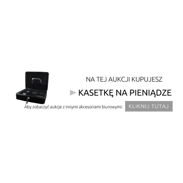 Large black cash box