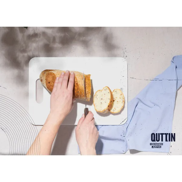 Cutting board Quttin 30,5 x 21,5 cm polypropylene (24 Units)