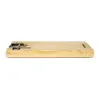 Ham stand Quttin Brown Wood 48 x 17 x 4 cm (6 Units)