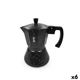 Italian Coffee Pot Quttin Aluminium 0,45 L (6 Units)