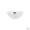 Bowl La Mediterránea Diamond Transparent Glass Ø 12 cm (24 Units)