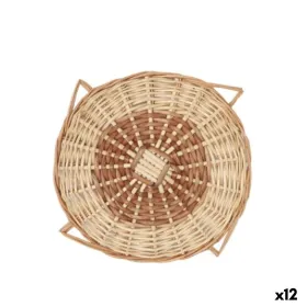 Tabletti Privilege Ruskea korihuonekalut Ø 30 cm (12 osaa)