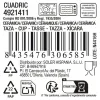 Cup La Mediterránea Cuadric 220 ml Ceramic (24 Units)