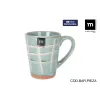 Puodelis La Mediterránea Cuadric 320 ml Keramikinis (18 vnt.)