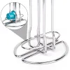 Coffee Capsule Organiser Quttin Silver Iron 10 x 9 x 37,5 cm (12 Units)