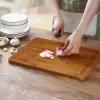 Cutting board Quttin Dark brown 32,5 x 25 x 1,7 cm (12 Units)