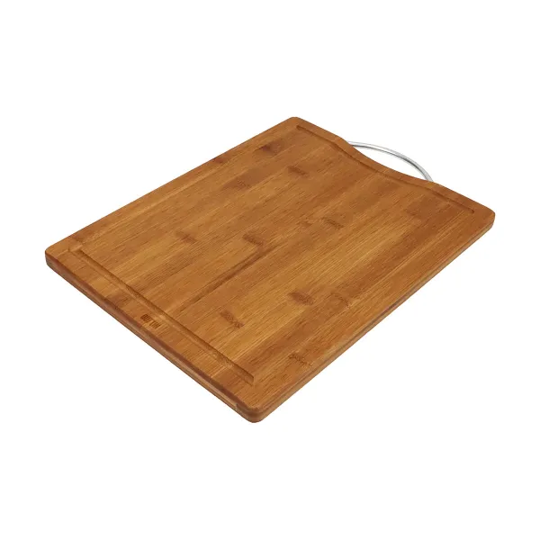 Cutting board Quttin Dark brown 32,5 x 25 x 1,7 cm (12 Units)
