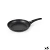 Keptuvė Quttin UNIVERSE Juoda Aliuminis Ø 26 cm (6 vnt.)