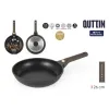 Pannu Quttin LEATHER Ruskea Musta Alumiini Ø 26 cm (6 osaa)