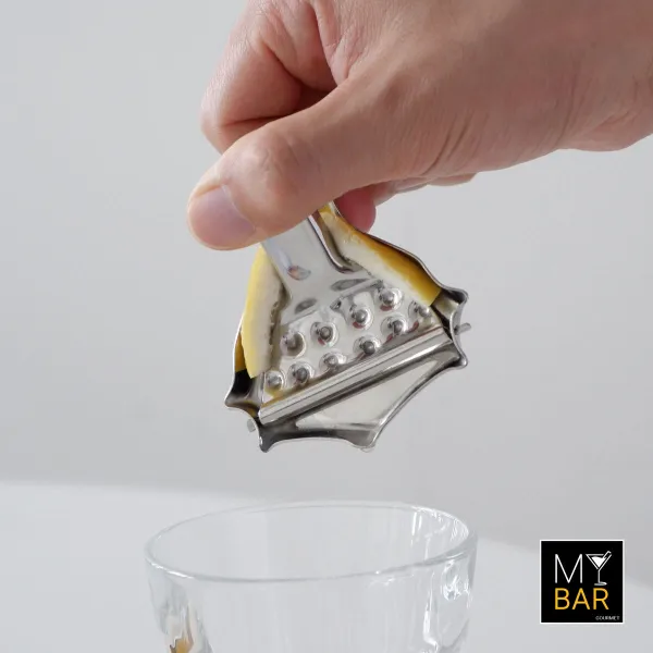 Spaustuvas My Bar Sidabras Plienas 12,8 x 6,5 cm (24 vnt.)