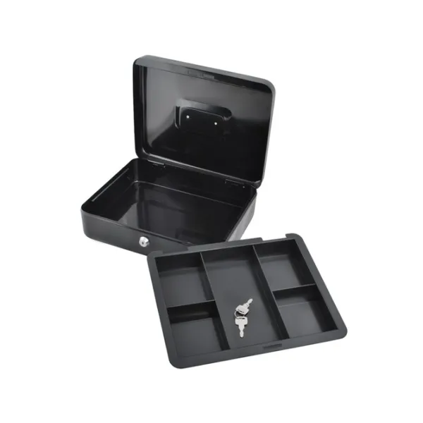 Large black cash box