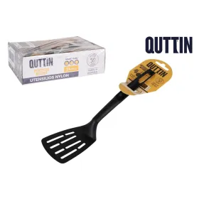 Kitchen Spatula Quttin   Nylon 32 x 7,5 x 6 cm Black (24 Units)