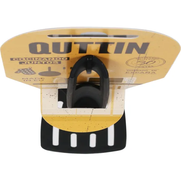 Kitchen Spatula Quttin   Nylon 32 x 7,5 x 6 cm Black (24 Units)