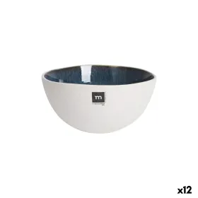 Kulho La Mediterránea Savina Sininen Valkoinen Keraminen 730 ml (12 osaa)