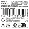 Mug La Mediterránea Nebula Grey 410 ml Ceramic (18 Units)