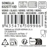 Lasi La Mediterránea Sonella Läpinäkyvä Lasi (36 Osaa)