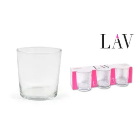 Lasisetti LAV Läpinäkyvä Lasi 340 ml 3 Kappaletta (16 osaa)