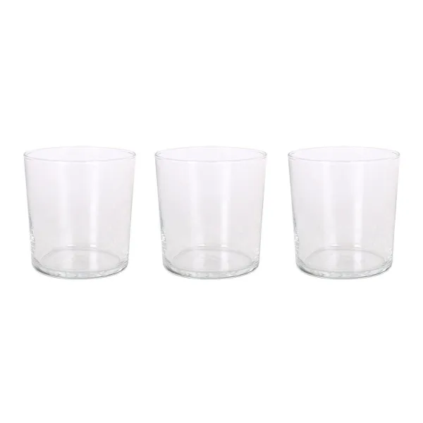 Set of glasses LAV Transparent Glass 340 ml 3 Pieces (16 Units)