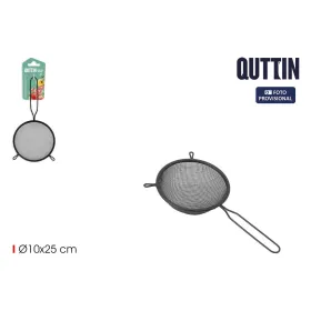 Filtruotas Quttin Juoda Metalinis Ø 10 cm (24 vnt.)
