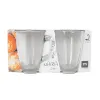 Piece Coffee Cup Set La Mediterránea Naira Transparent 2 Pieces (36 Units)