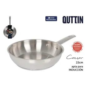 Pannu Quttin CAESAR Hopeinen Teräs Ø 22 cm (6 osaa)