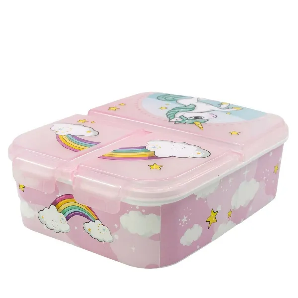 Eväsrasia aterinlokerolla Stor Unicorn Rainbow (6,7 x 16,5 x 19,5 cm)