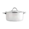 Puodas su dangčiu Quid Ottawa 24 cm Juoda