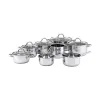 Casserole with lid Quid Ottawa 24 cm Black