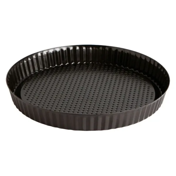Pyrago kepimo forma Quid Sweet Grey Juoda Metalinis 25 x 3 cm