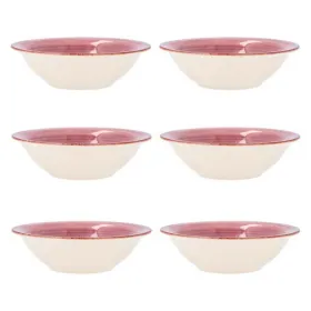Snack Kulho Quid Vita Pinkki Keraminen 6 Kappaletta