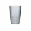 Set of glasses Bidasoa Ikonic Grey Glass 350 ml 6 Pieces