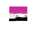 Ice-cream Mould Koala Corazon Heart 2 Units Bicoloured Plastic 15 x 9 x 3,5 cm (2 Units)