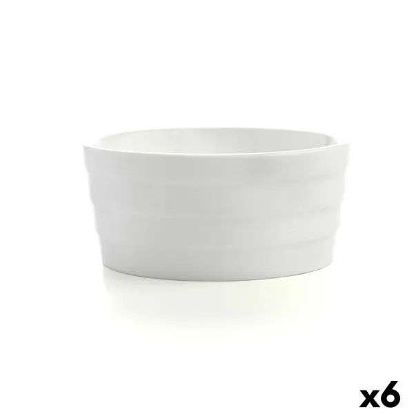 Дегустационный Набор Quid Select Белый Керамика 7,7 cm (6 штук)