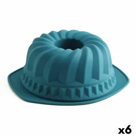Springform Pan Quid Silik One Blue Plastic 24,3 x 28,4 cm (6 Units) (Pack 6x)