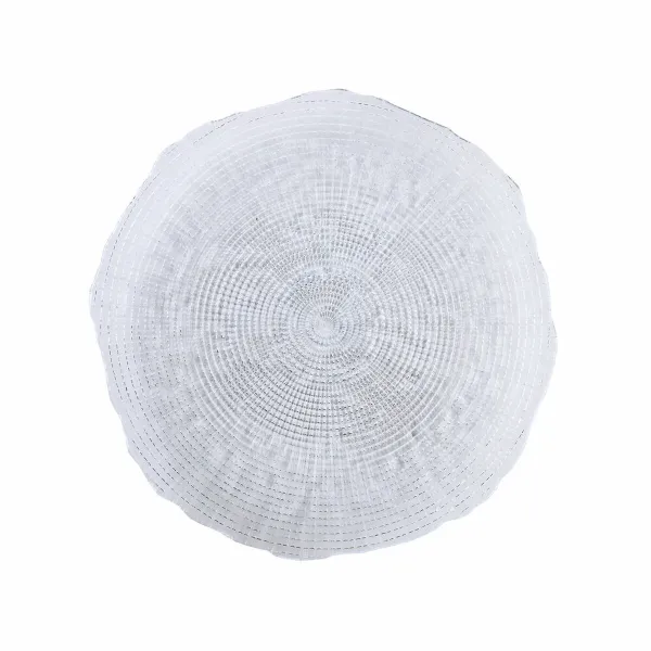 Litteä Lautanen Quid Boreal Läpinäkyvä Lasi Ø 28 cm (6 osaa) (Pack 6x)