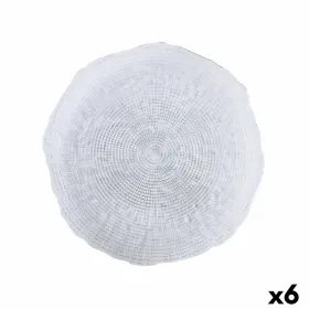 Litteä Lautanen Quid Boreal Läpinäkyvä Lasi Ø 28 cm (6 osaa) (Pack 6x)