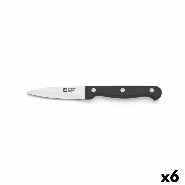 Žievelės peilis Richardson Sheffield Artisan Juoda Metalinis 9 cm (Pack 6x)
