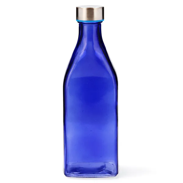 Butelis Quid Habitat Mėlyna stiklas 1 L (6 vnt.)