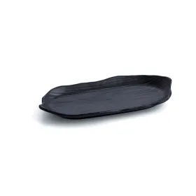 поднос для закусок Quid A'bordo Чёрный Пластик Ø 29 cm (12 штук) (Pack 12x)